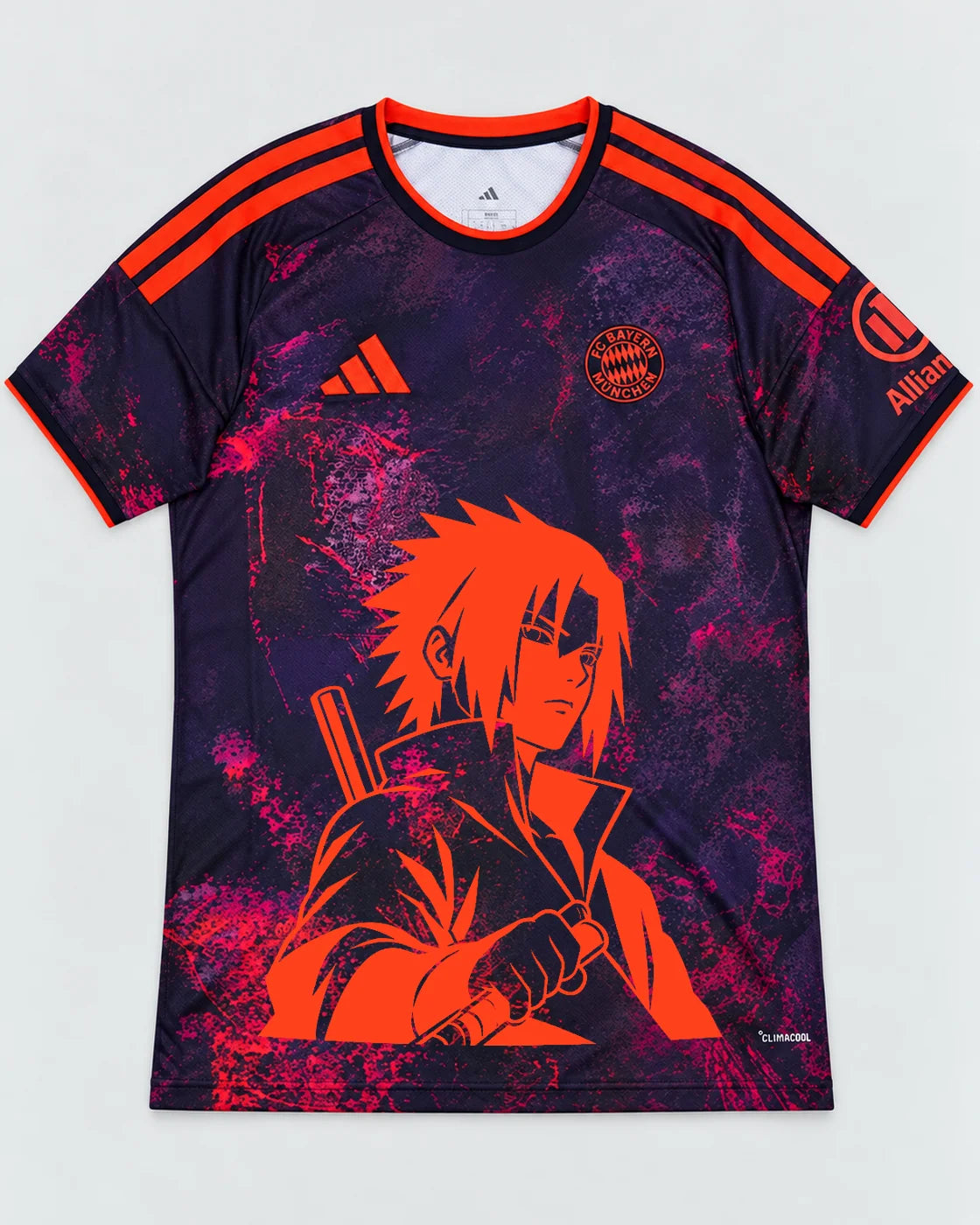 Bayern Munich Dark Sasuke Last Uchiha Jersey — Front
