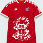 Bayern Munich Red Kakashi Silent Jutsu Jersey — Front