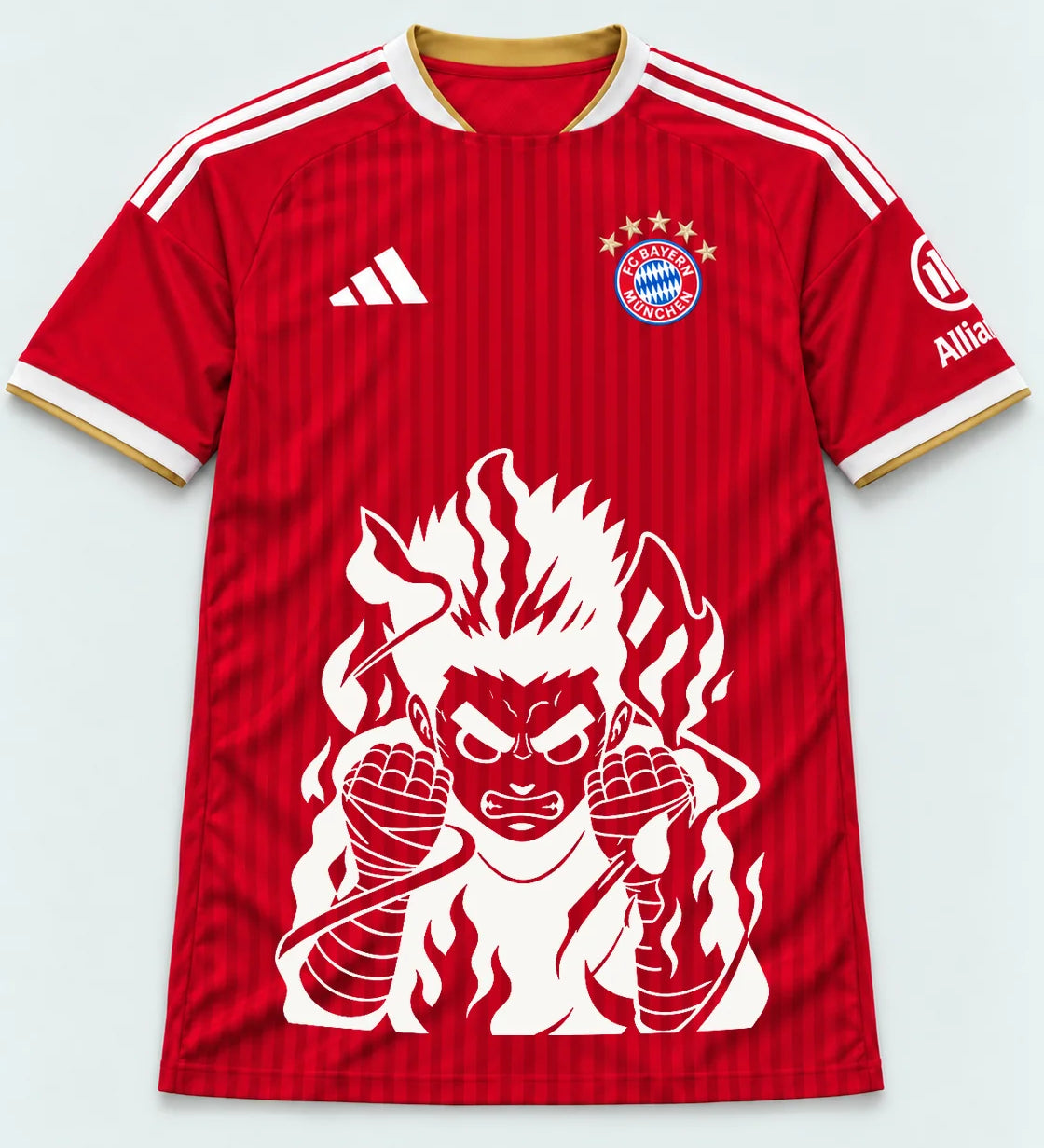 Bayern Munich Red Rock Lee Inner Flame Jersey — Front