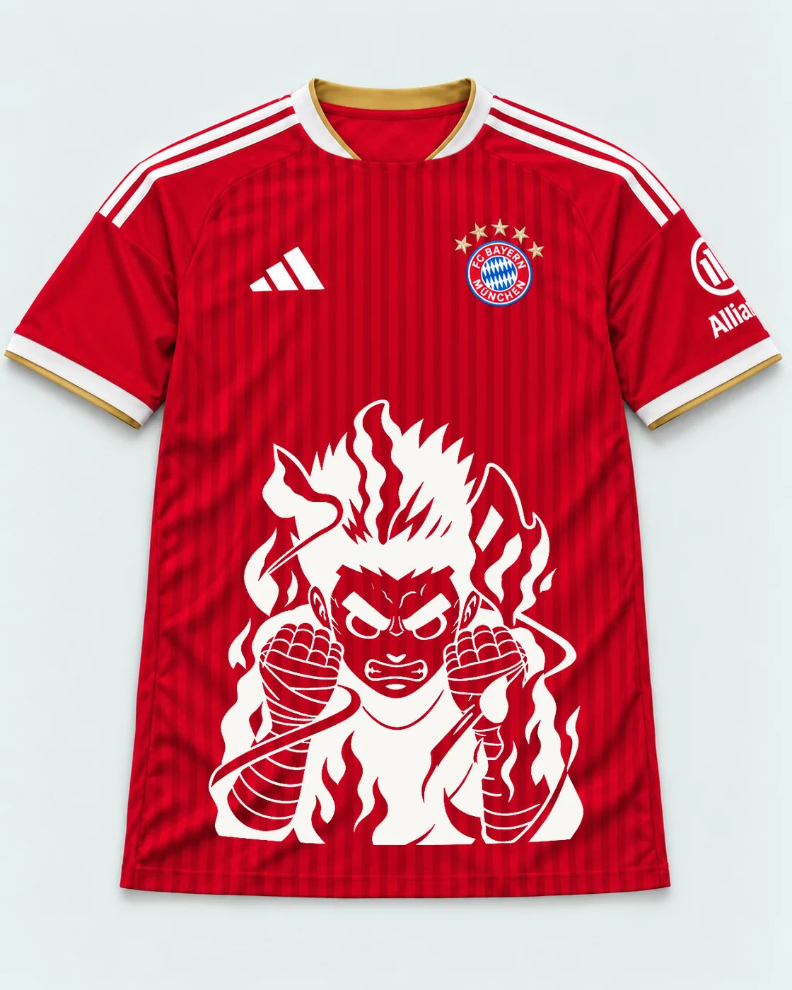 Bayern Munich Red Rock Lee Inner Flame Jersey — Front