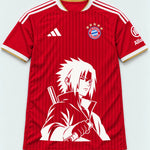 Bayern Munich Red Sasuke Last Uchiha Jersey — Front