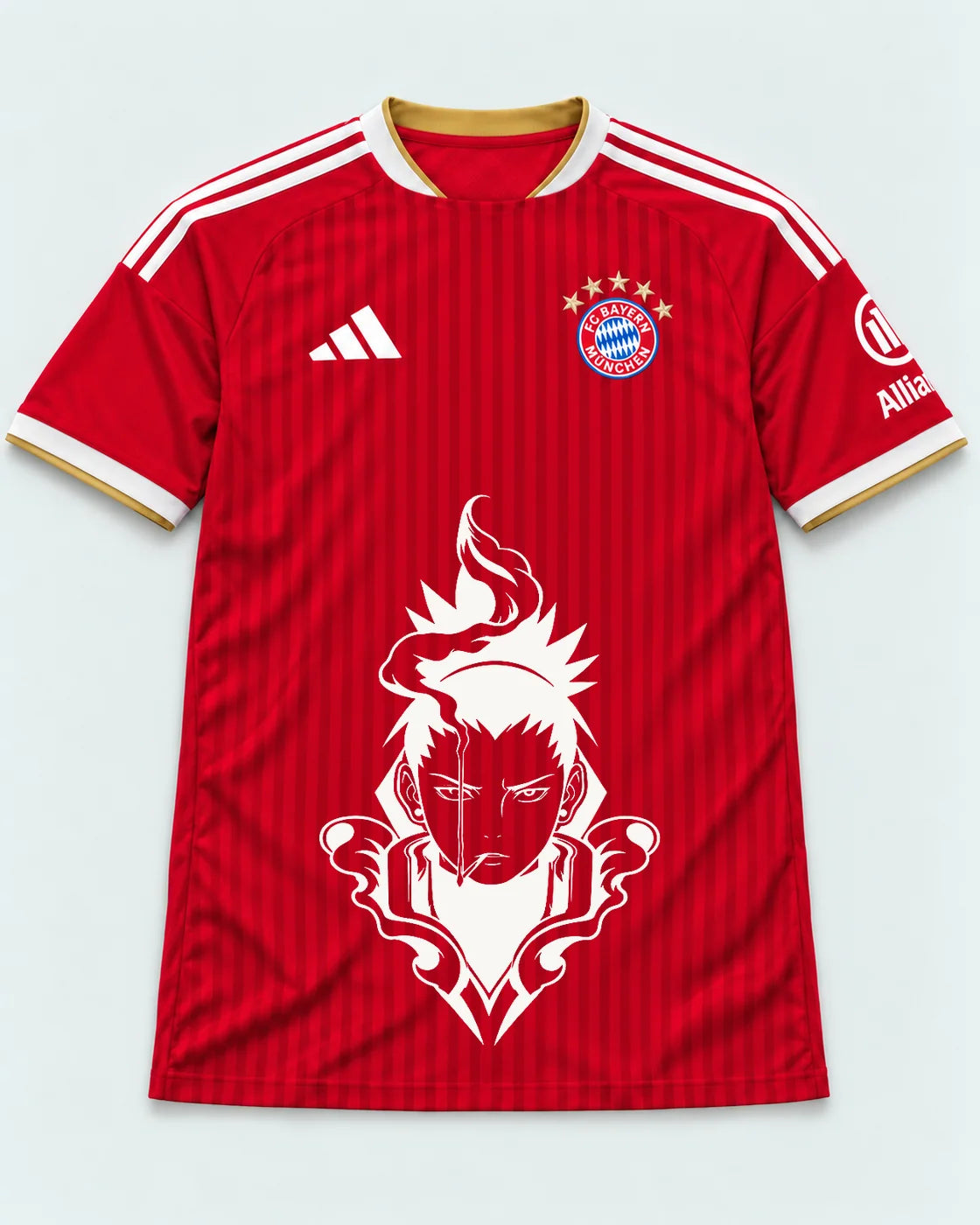 Bayern Munich Red Shikamaru Shadow Mind Jersey — Front