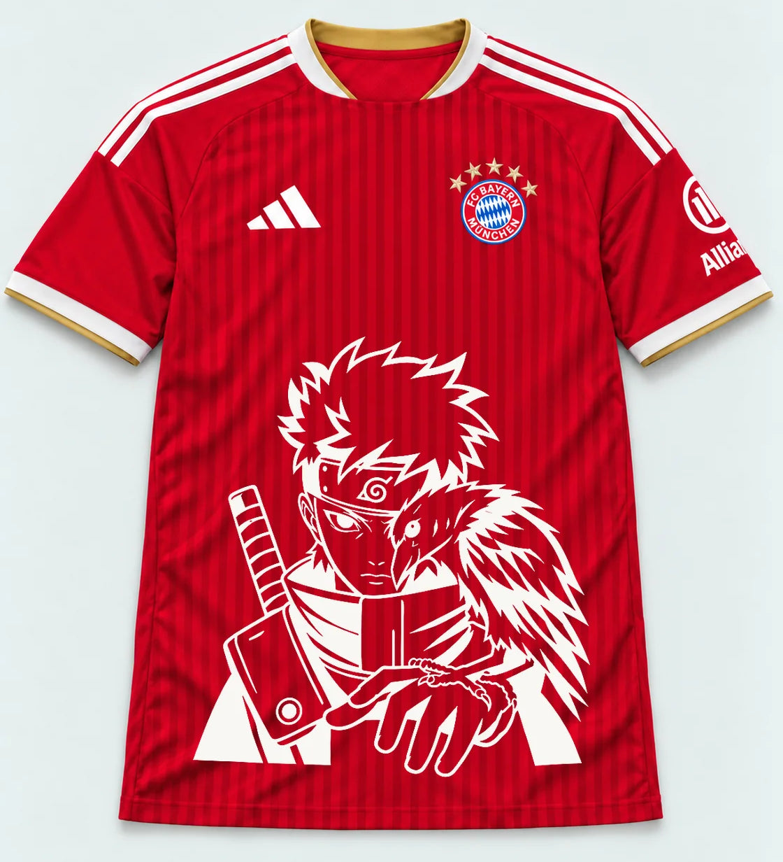 Bayern Munich Red Shisui Raven Oath Jersey — Front