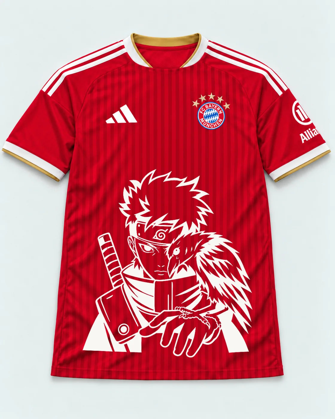 Bayern Munich Red Shisui Raven Oath Jersey — Front