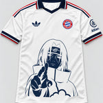Bayern Munich White Itachi Silent Promise Jersey — Front