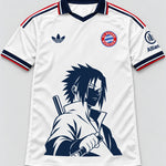 Bayern Munich White Sasuke Last Uchiha Jersey — Front