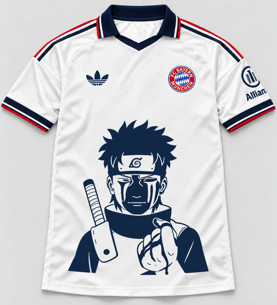 Bayern Munich White Shisui Last Promise Jersey — Front
