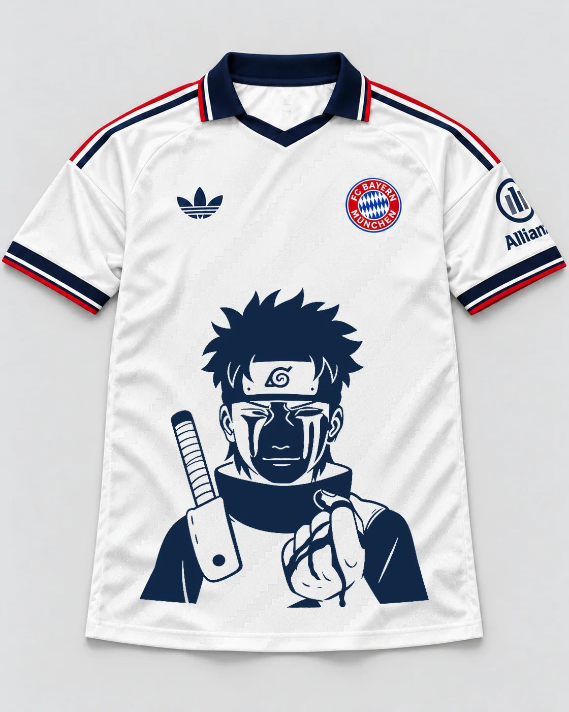 Bayern Munich White Shisui Last Promise Jersey — Front