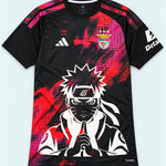 Benfica Black Naruto Sage Resolve Jersey — Front