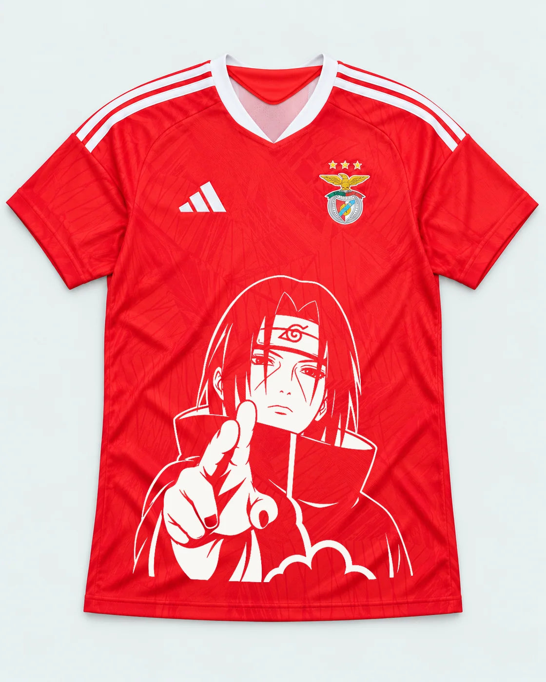 Benfica Red Itachi Silent Promise Jersey — Front