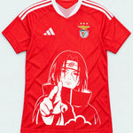 Benfica Red Itachi Silent Promise Jersey — Front