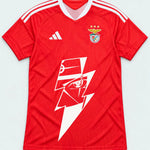 Benfica Red Kakashi Lightning Eye Jersey — Front