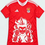 Benfica Red Rock Lee Inner Flame Jersey — Front