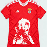 Benfica Red Sasuke Last Uchiha Jersey — Front