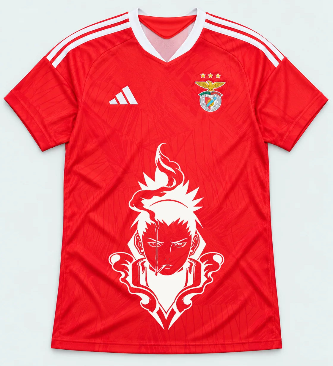 Benfica Red Shikamaru Shadow Mind Jersey — Front