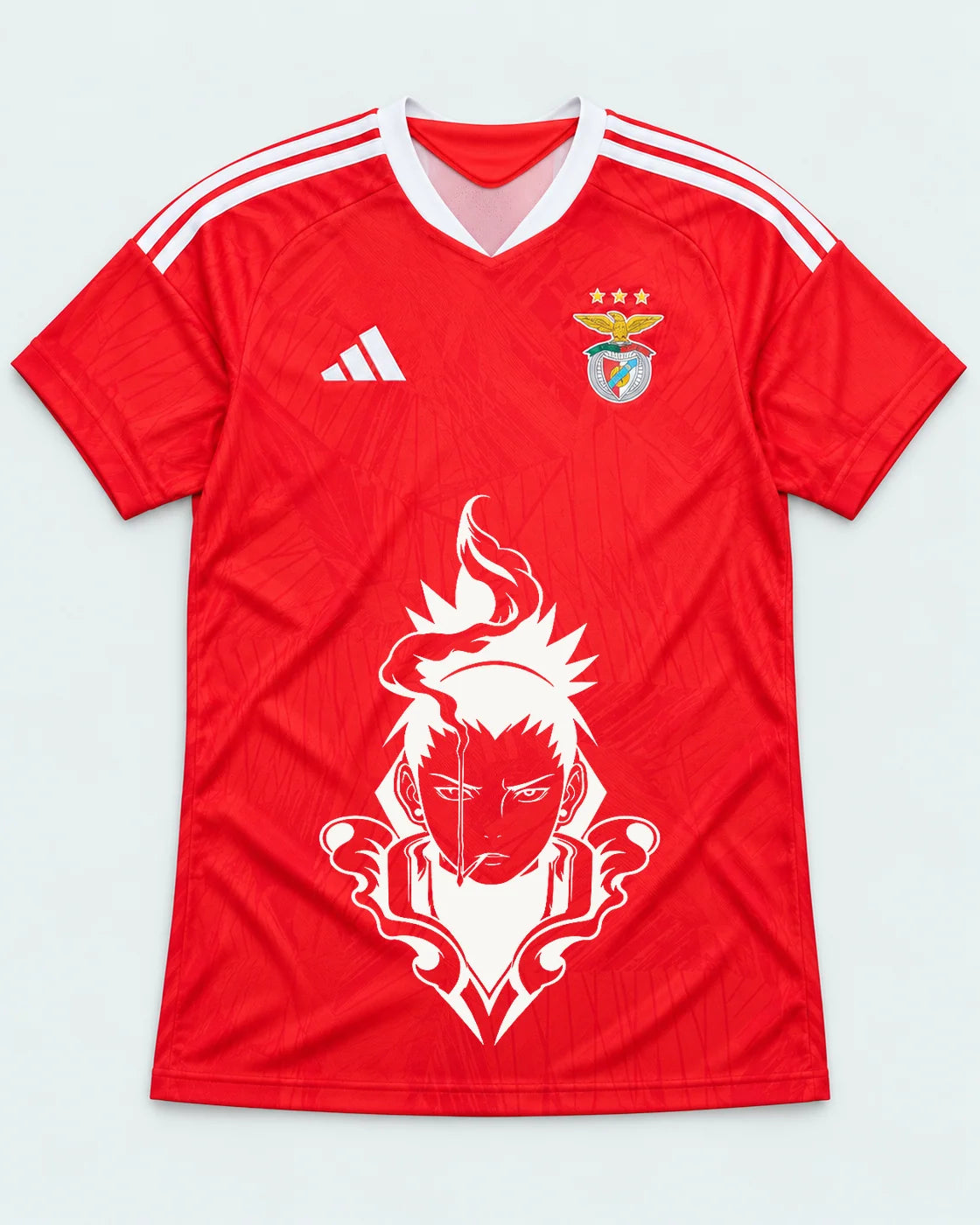 Benfica Red Shikamaru Shadow Mind Jersey — Front