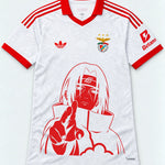 Benfica White Itachi Silent Promise Jersey — Front