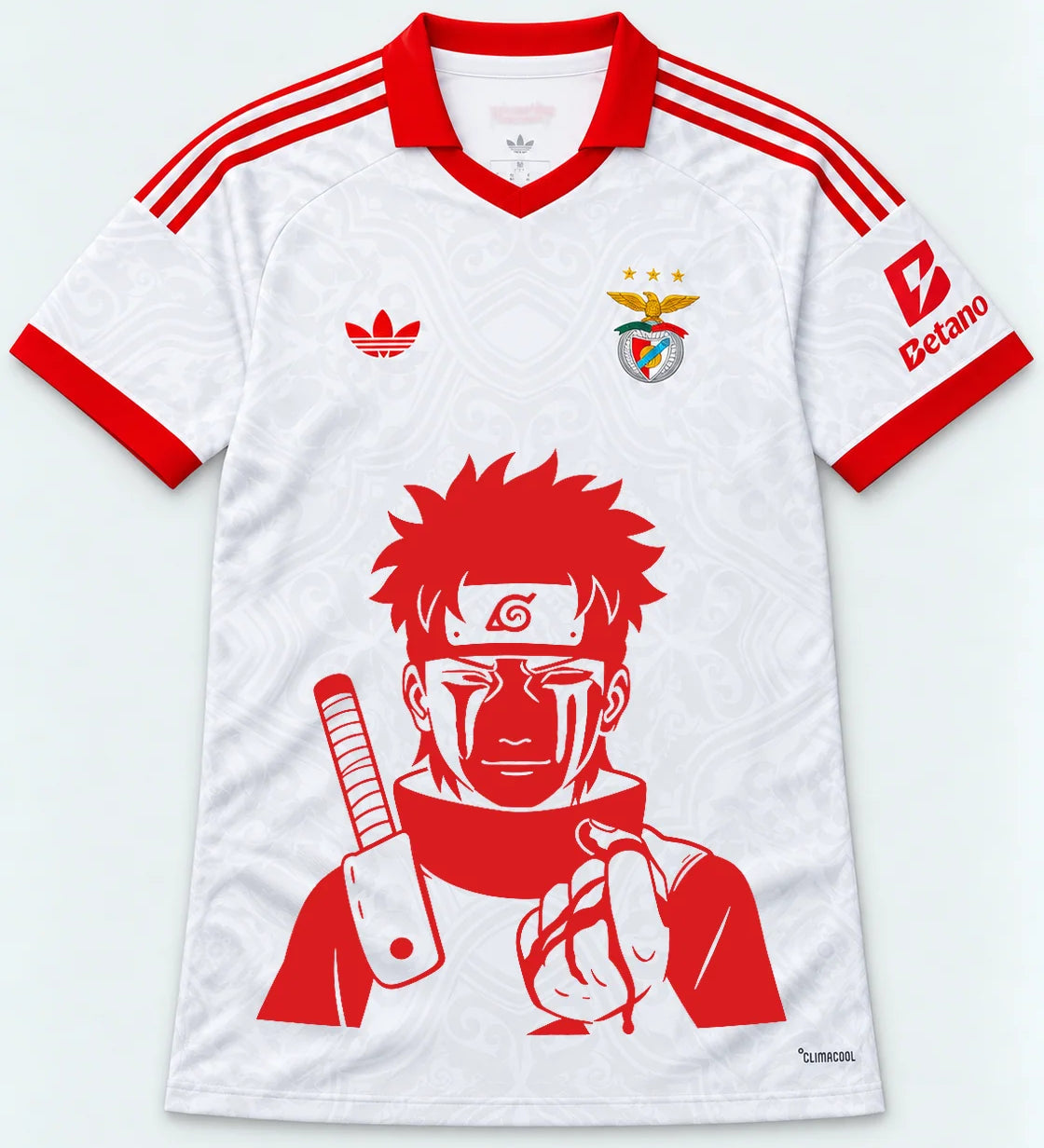 Benfica White Shisui Last Promise Jersey — Front