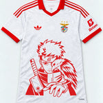 Benfica White Shisui Raven Oath Jersey — Front