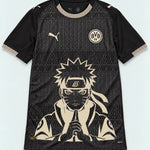 Borussia Dortmund Special Black Naruto Sage Resolve Jersey — Front