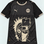 Borussia Dortmund Special Black Obito Kakashi Shared Destiny Jersey — Front