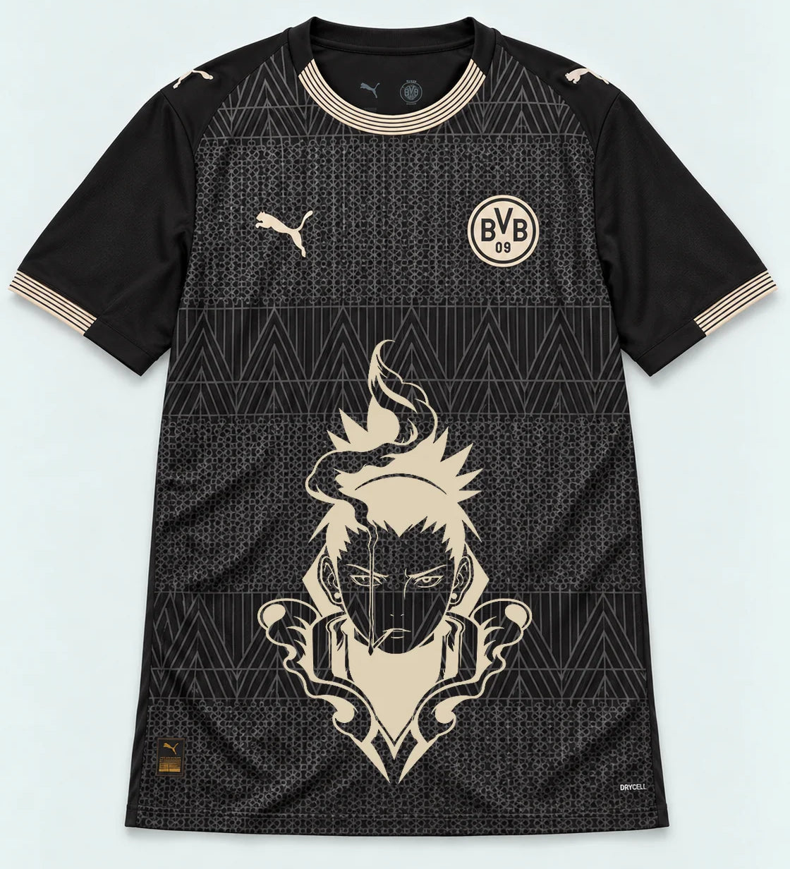 Borussia Dortmund Special Black Shikamaru Shadow Mind Jersey — Front