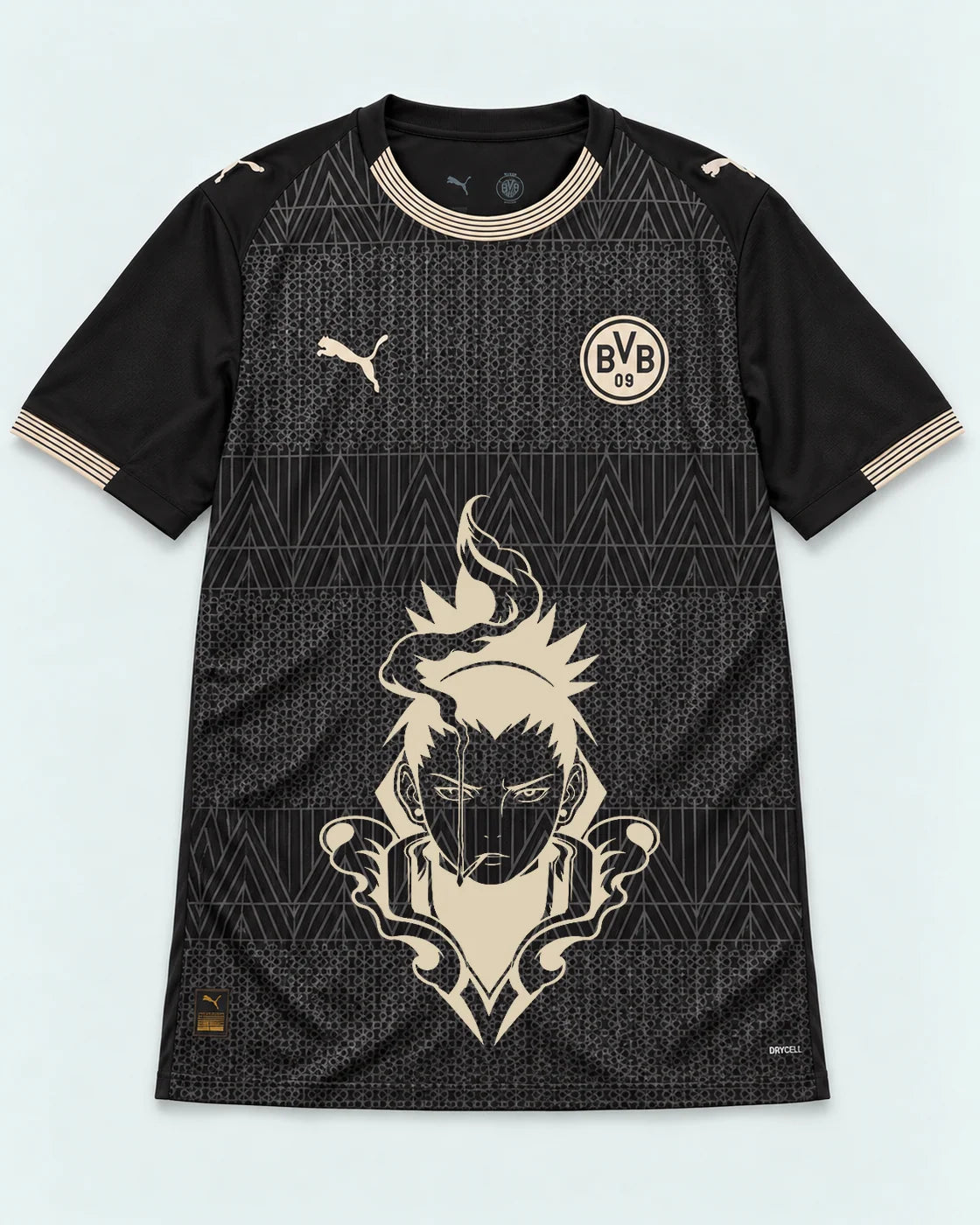 Borussia Dortmund Special Black Shikamaru Shadow Mind Jersey — Front
