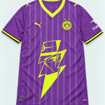 Borussia Dortmund Purple Kakashi Lightning Eye Jersey — Front