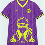 Borussia Dortmund Purple Naruto Sage Resolve Jersey — Front