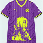 Borussia Dortmund Purple Sasuke Last Uchiha Jersey — Front