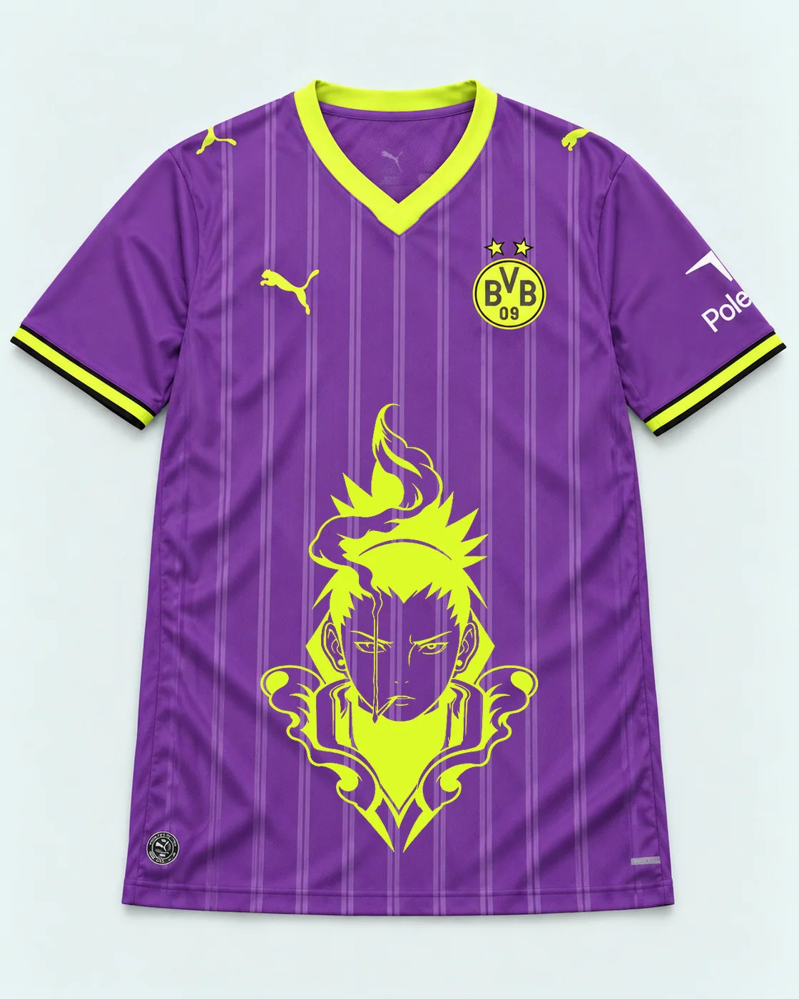 Borussia Dortmund Purple Shikamaru Shadow Mind Jersey — Front