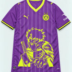 Borussia Dortmund Purple Shisui Raven Oath Jersey — Front