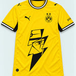 Borussia Dortmund Yellow Kakashi Lightning Eye Jersey — Front