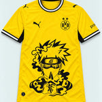Borussia Dortmund Yellow Kakashi Silent Jutsu Jersey — Front