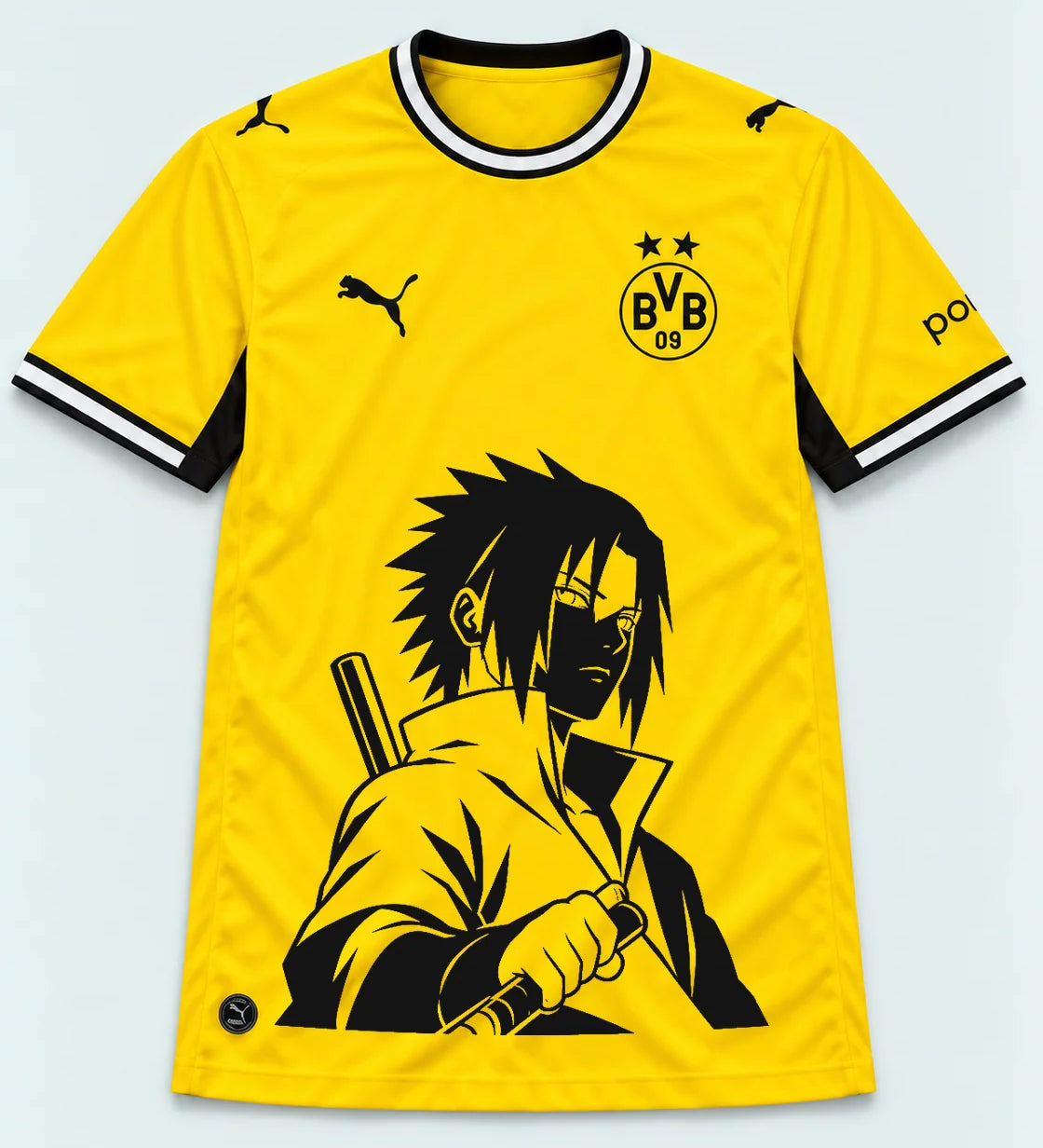 Borussia Dortmund Yellow Sasuke Last Uchiha Jersey — Front