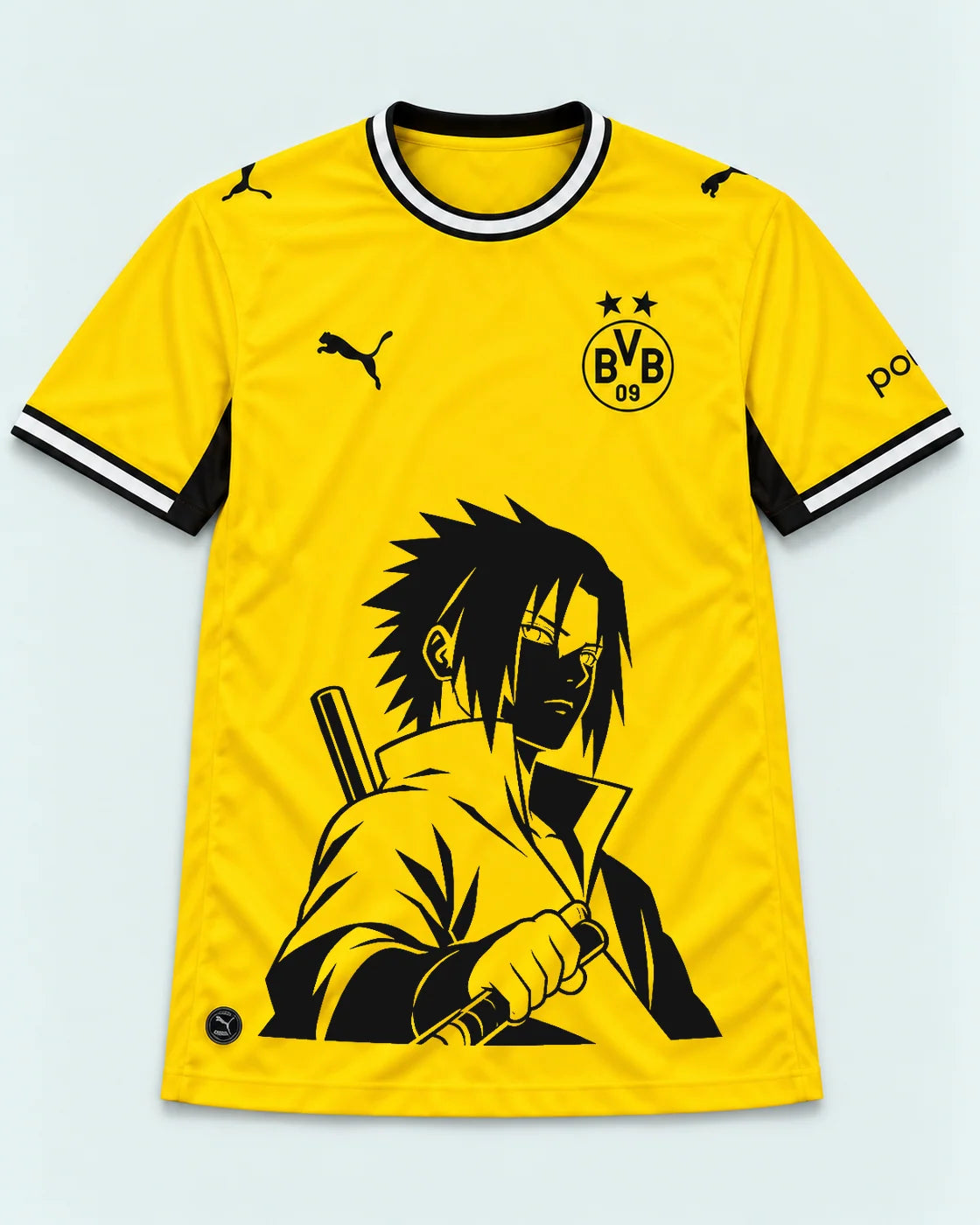 Borussia Dortmund Yellow Sasuke Last Uchiha Jersey — Front