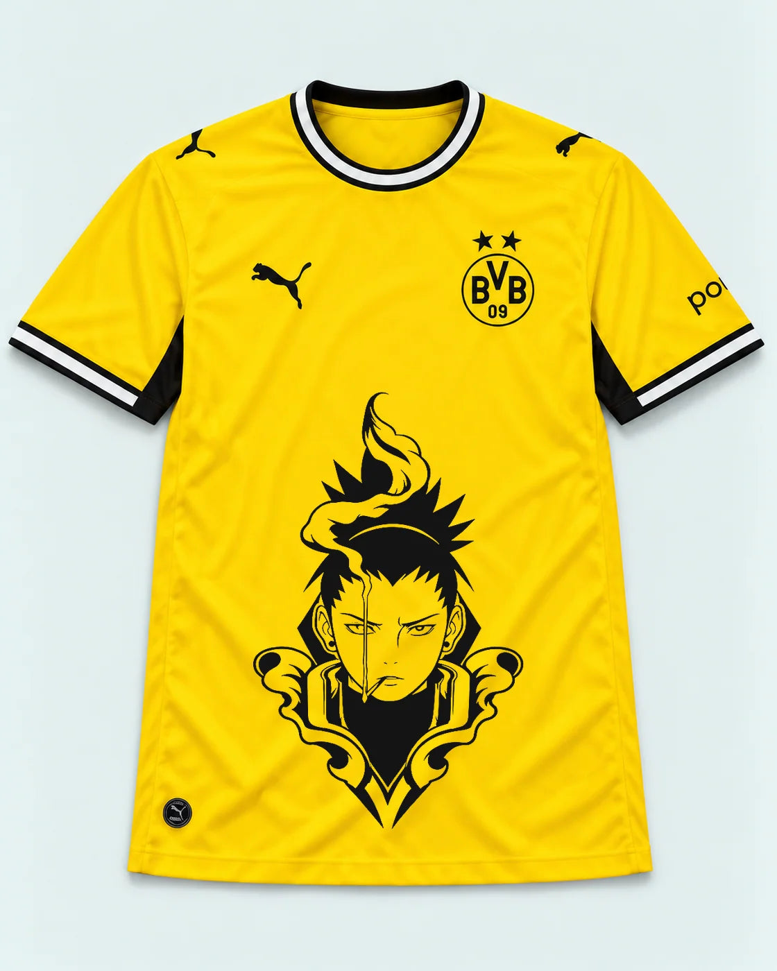 Borussia Dortmund Yellow Shikamaru Shadow Mind Jersey — Front