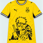 Borussia Dortmund Yellow Shisui Raven Oath Jersey — Front