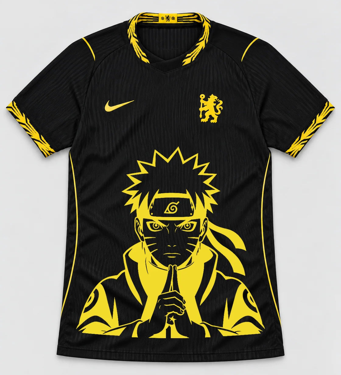Chelsea Black Naruto Sage Resolve Jersey — Front