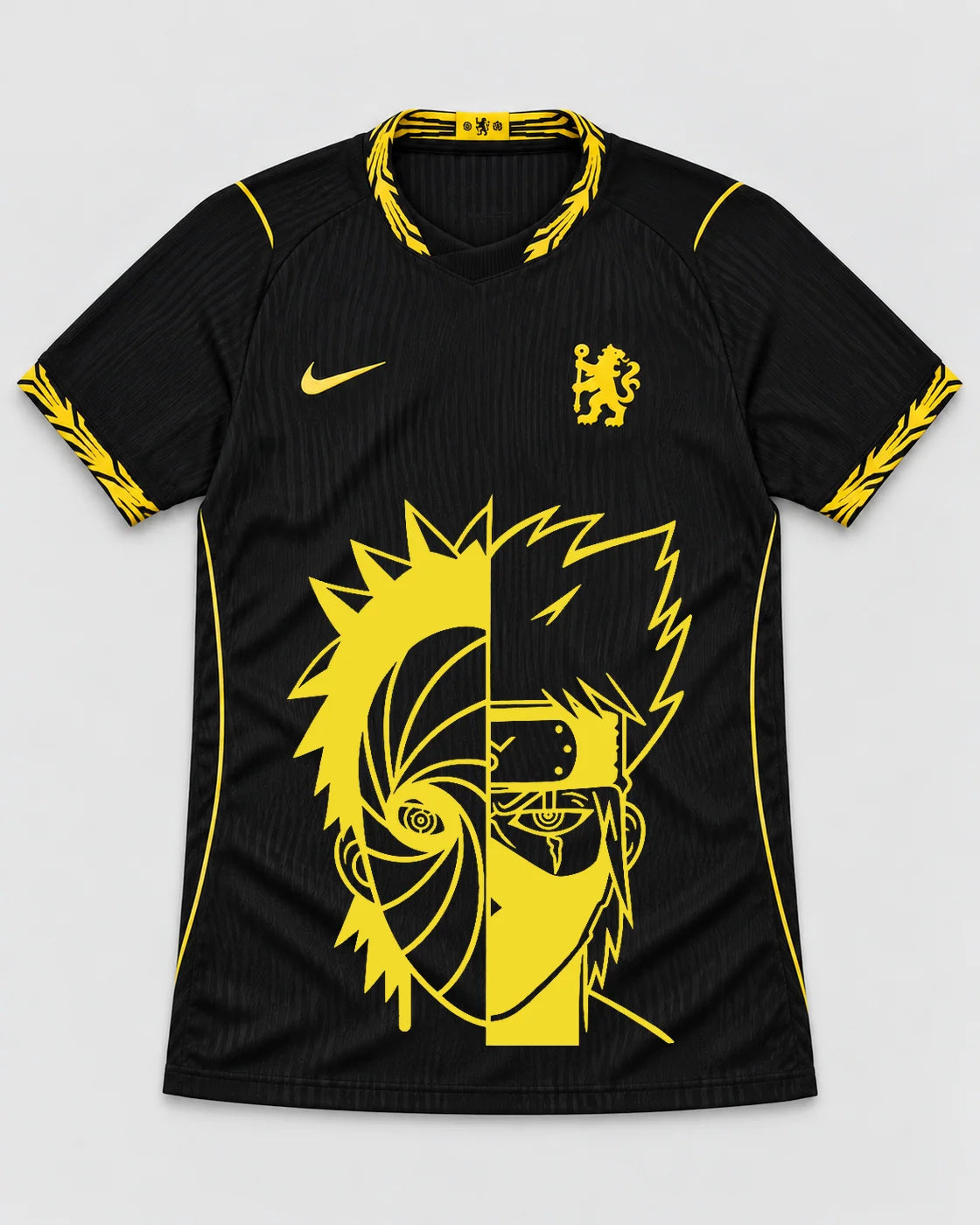Chelsea Black Obito Kakashi Shared Destiny Jersey — Front