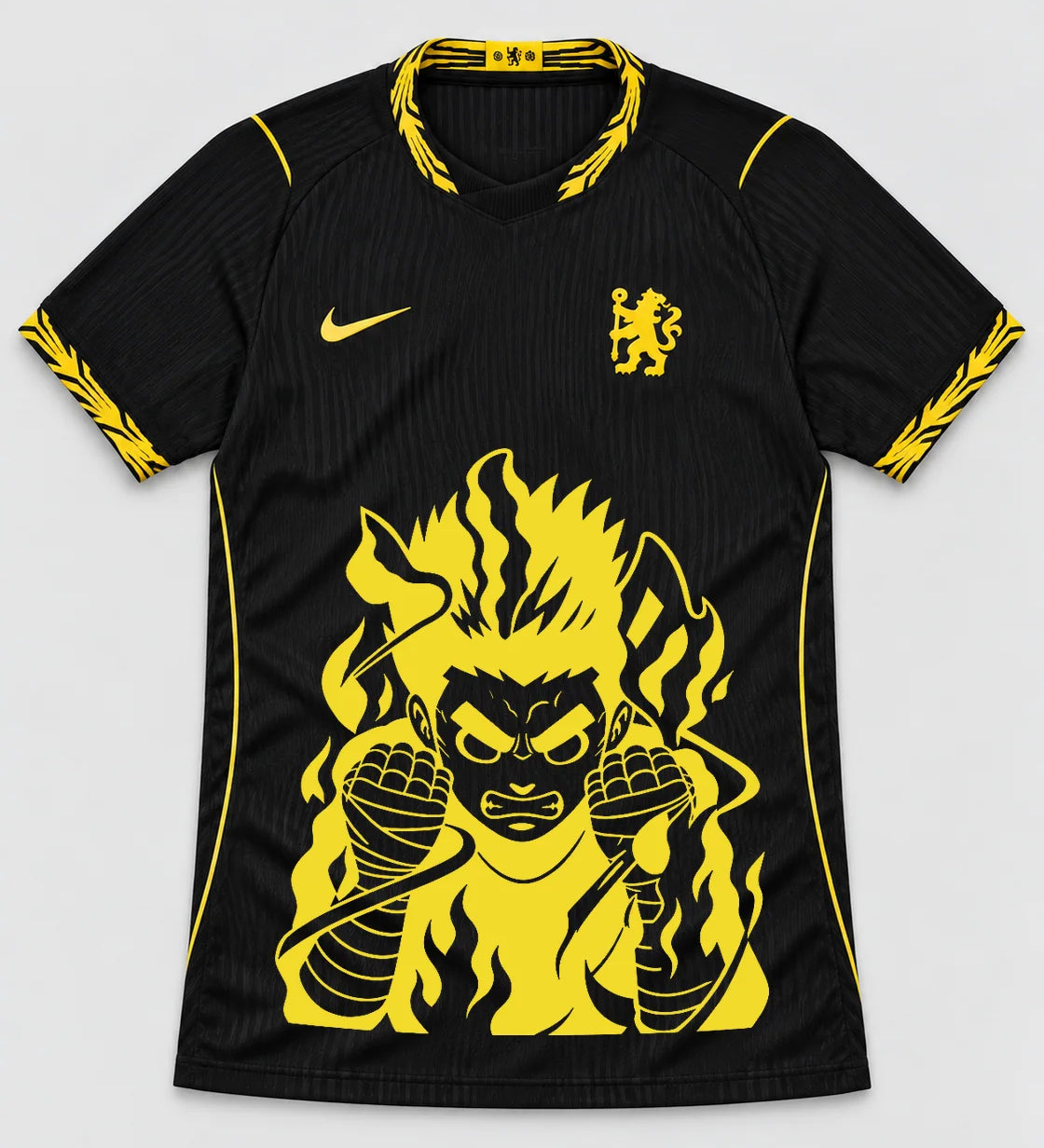 Chelsea Black Rock Lee Inner Flame Jersey — Front