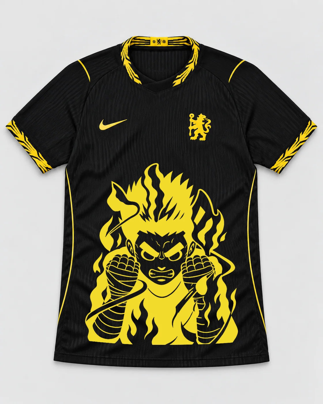 Chelsea Black Rock Lee Inner Flame Jersey — Front