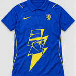 Chelsea Blue Kakashi Lightning Eye Jersey — Front