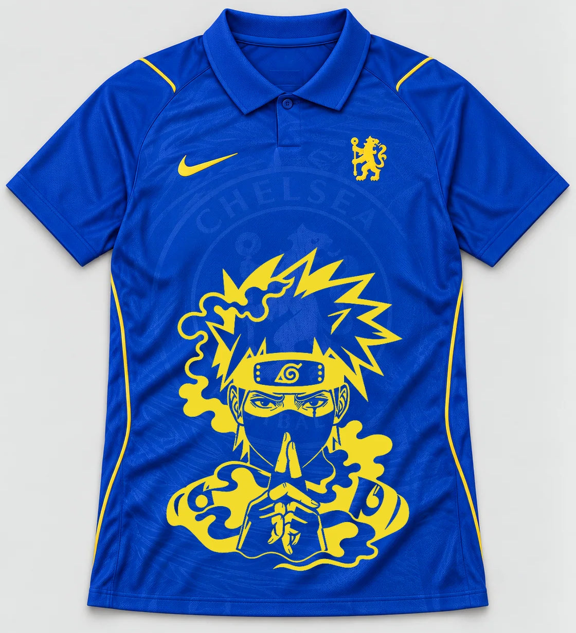 Chelsea Blue Kakashi Silent Jutsu Jersey — Front