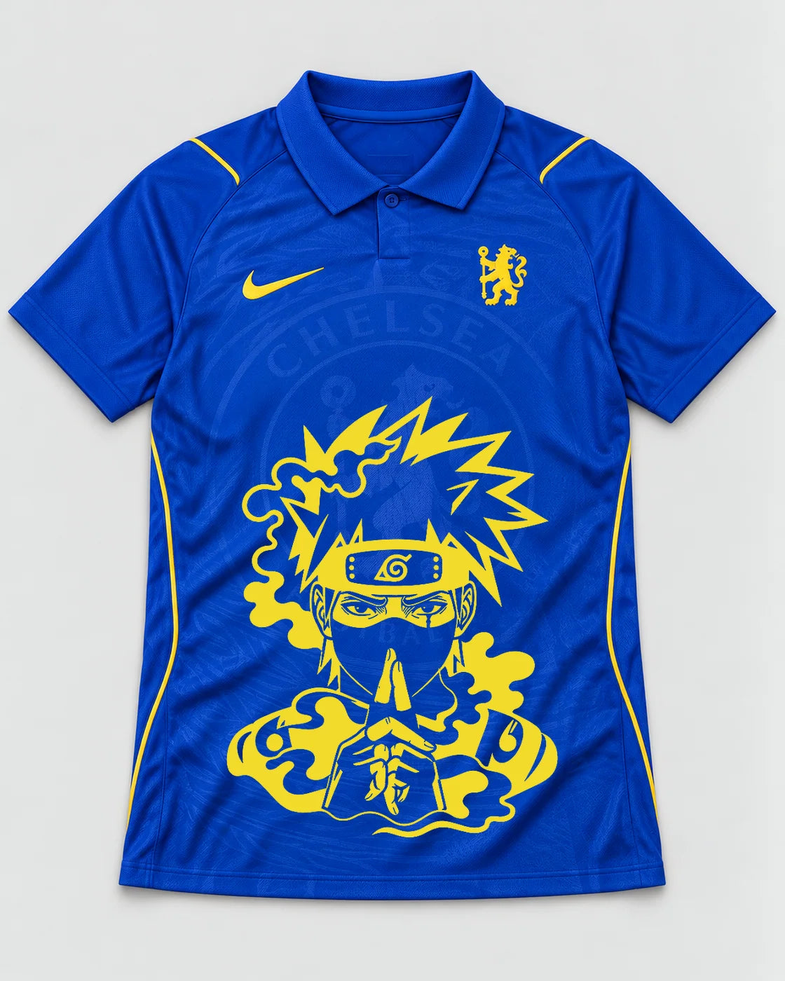 Chelsea Blue Kakashi Silent Jutsu Jersey — Front
