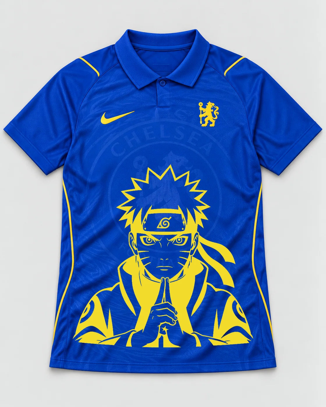 Chelsea Blue Naruto Sage Resolve Jersey — Front