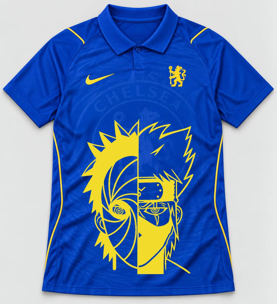 Chelsea Blue Obito Kakashi Shared Destiny Jersey — Front