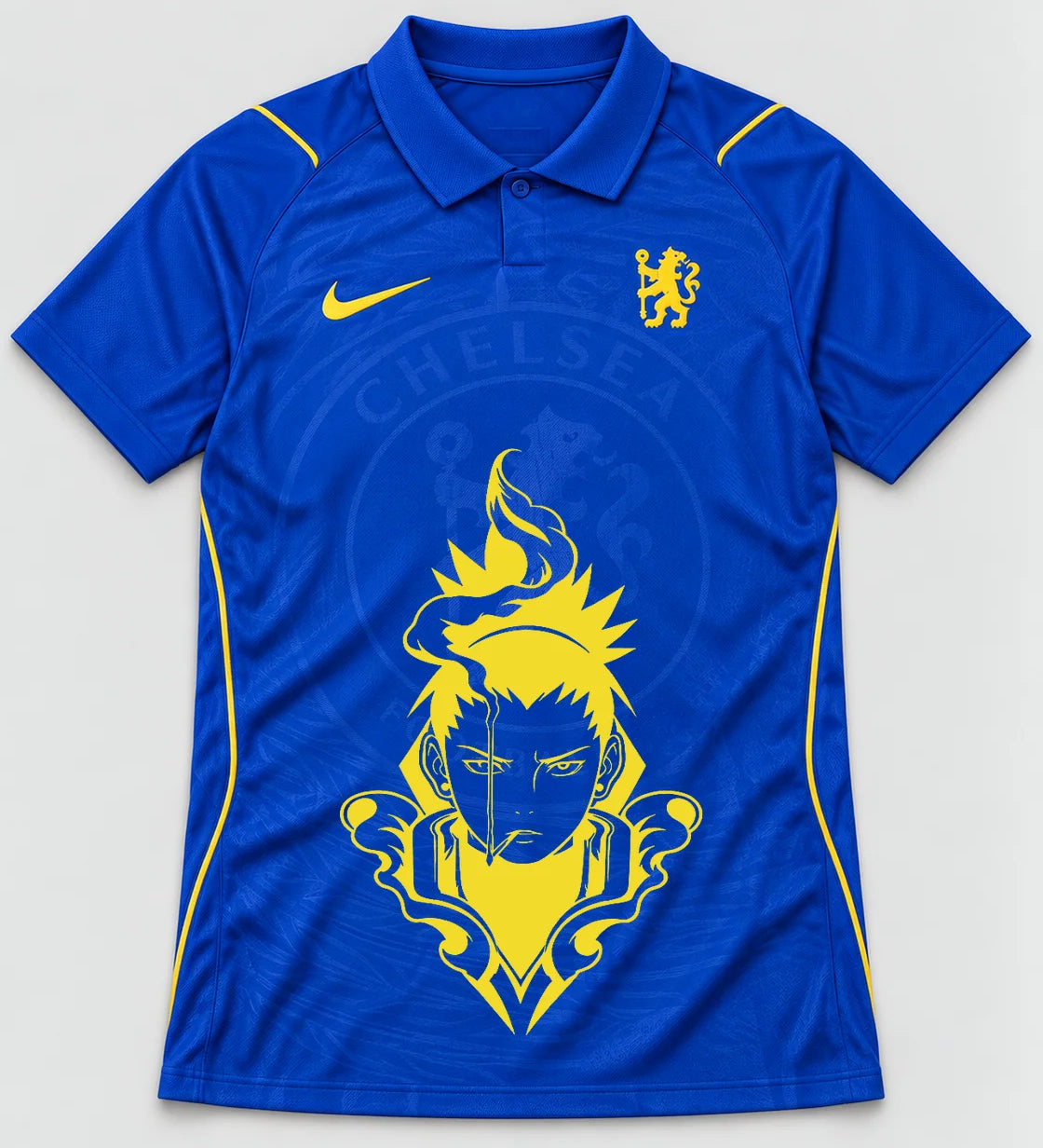 Chelsea Blue Shikamaru Shadow Mind Jersey — Front