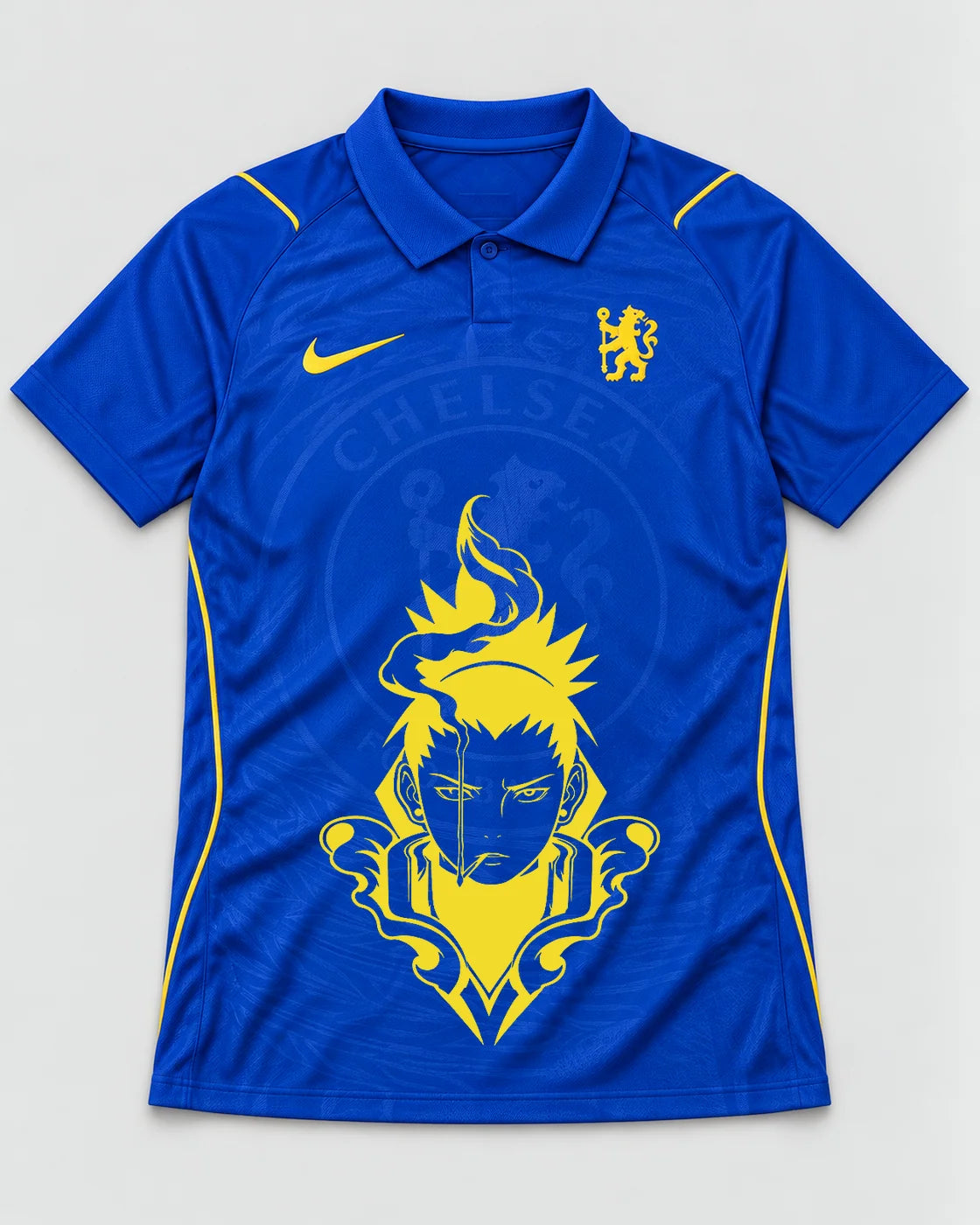 Chelsea Blue Shikamaru Shadow Mind Jersey — Front