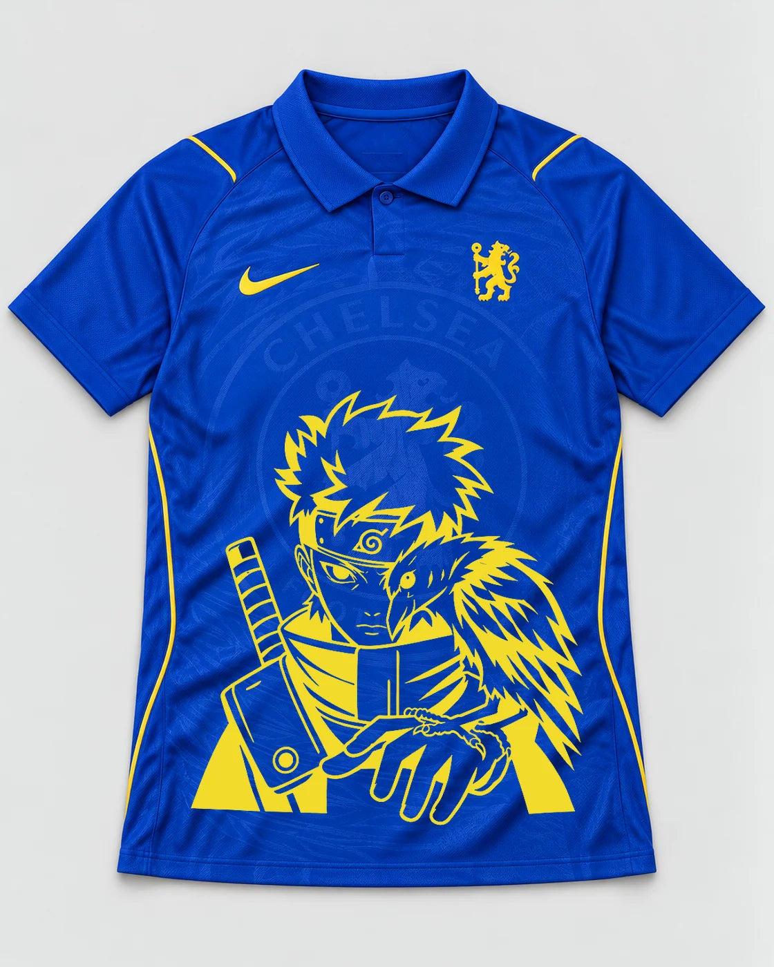 Chelsea Blue Shisui Raven Oath Jersey — Front
